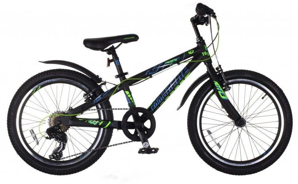 Детский алюминиевый велосипед 20' Comanche Moto Six 10", черный-синий ##от компании## velo-life велосипеды - ##фото## 1