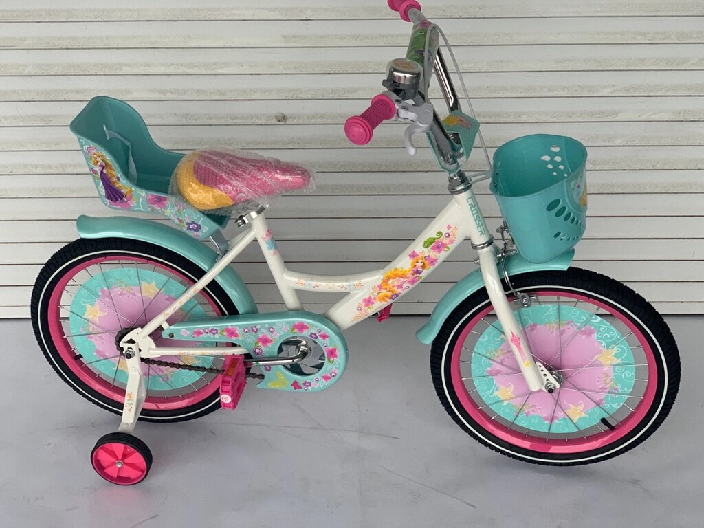 Детский велосипед бирюзовый Crosser Girls 14 дюймов ##от компании## velo-life велосипеды - ##фото## 1