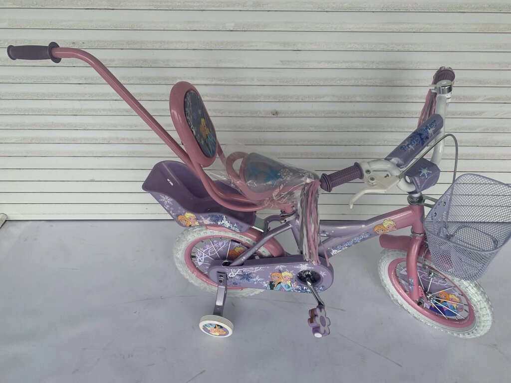 Детский велосипед ICE FROZEN (Холодное Сердце, Ельза) 14 дюймов ##от компании## velo-life велосипеды - ##фото## 1