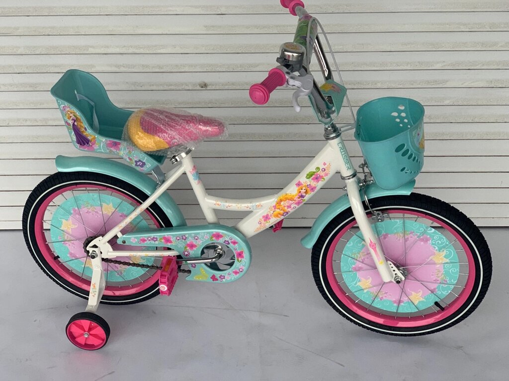 Дитячий велосипед бірюзовий Crosser Girls 14 дюймів від компанії velo-life - фото 1
