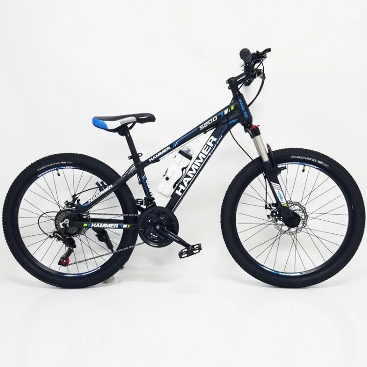 Горный  велосипед HAMMER-24 чёрно-синий ##от компании## velo-life велосипеды - ##фото## 1