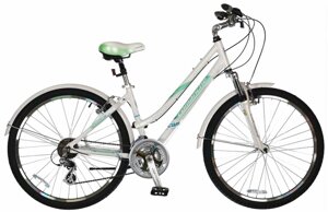 Жіночий міський велосипед Comanche Holiday L 1.0 18 ", білий-бірюзовий