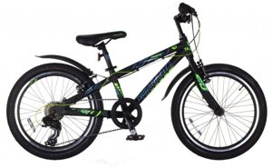 Дитячий алюмінієвий велосипед 20 'Comanche Moto Six 10 ", чорний-синій