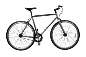 Шоссейный алюминиевый велосипед Comanche Tabo 56СМ, серебристый-черный