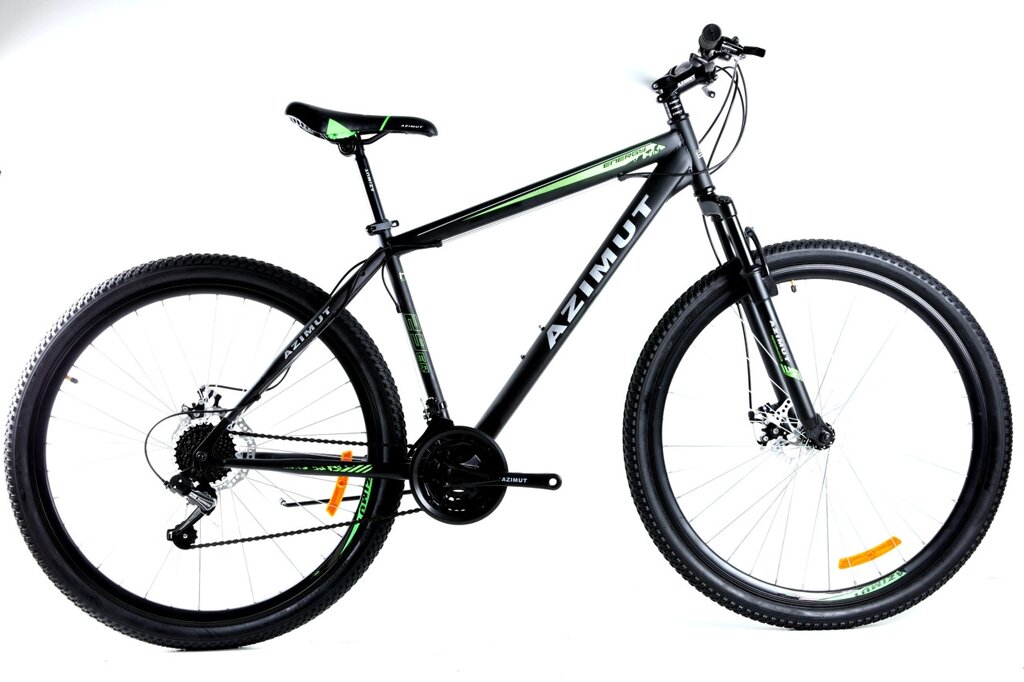 Велосипед Azimut Energy 26D 19" 2021 зеленый від компанії velo-life - фото 1