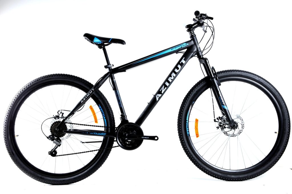 Велосипед Azimut Energy 26GD 21" 2021 синий ##от компании## velo-life велосипеды - ##фото## 1