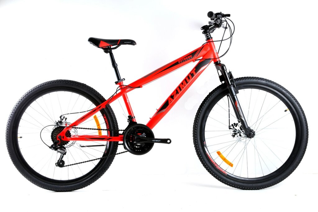 Велосипед Azimut Extreme 26GD 13" 2021 красный ##от компании## velo-life велосипеды - ##фото## 1