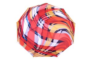 Жіноча парасолька з абстрактним принтом