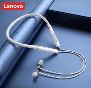 Бездротові спортивні навушники на шию Lenovo HEO 5X II Білі