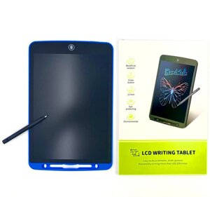 Графічний LCD-планшет для малювання 28x18 см, цифрова електронна дошка 12 дюймів, синій