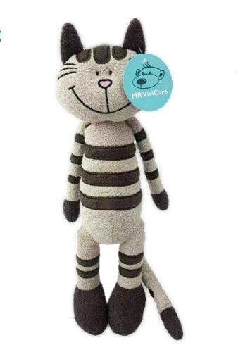М'яка іграшка Кіт Акула з морським котиком 20 см Плюш