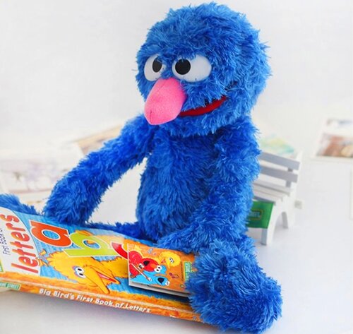М'яка іграшка Гровер вулиця Сезам із Мапет Шоу, 32 см, персонаж Grover