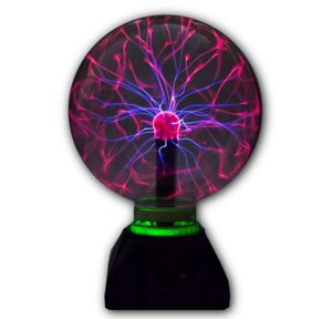 Плазмова куля з блискавками 10 см Нічник Тесла