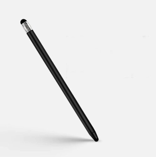 Стилус для сенсорного екрана ST13 Двосторонній Чорний Ручка для планшетів iPad Android Iphone