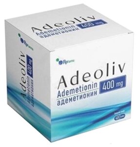 Адеолів (Адеметіонін) 400мг, 48таб
