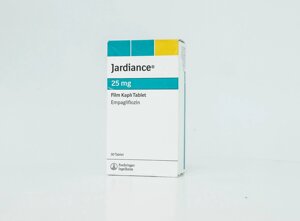 Джардінс (Емпагліфлозін) 25мг, 30таб