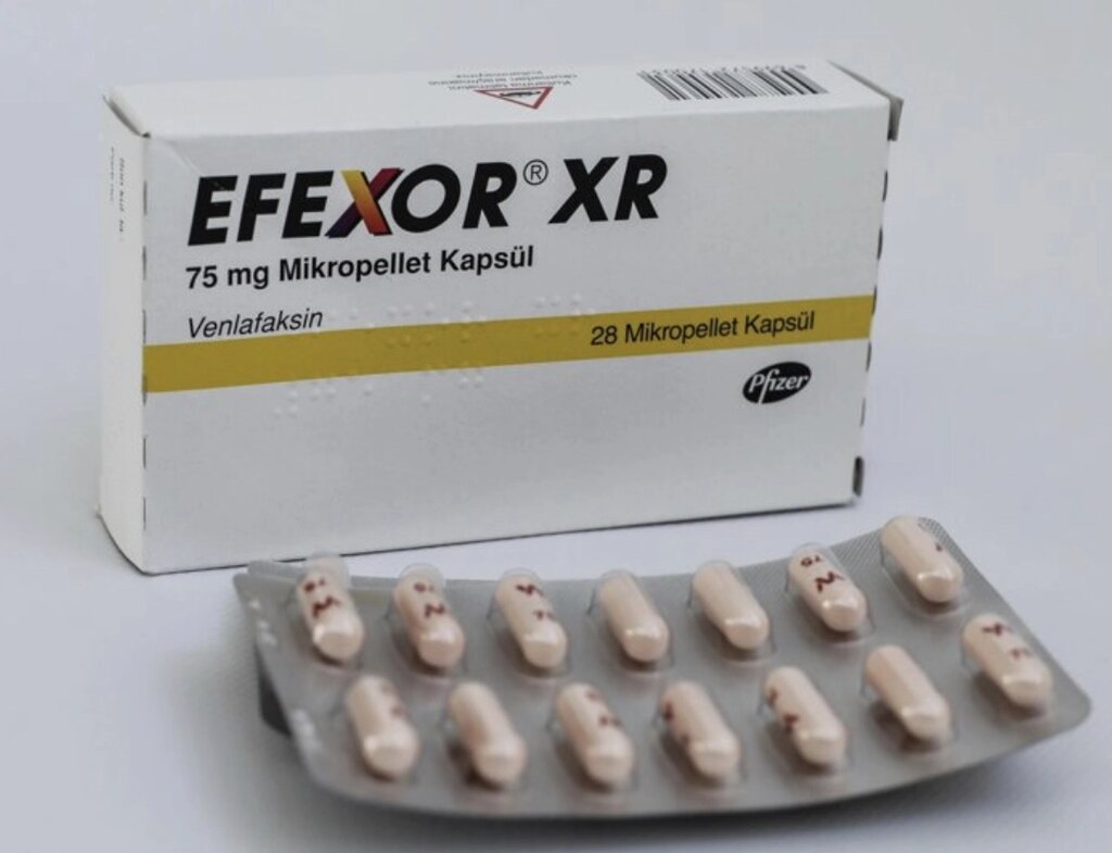 Ефексор XR (Венлаксин, Efexor XR) 75мг/150мг, 28таб від компанії iMedis - фото 1