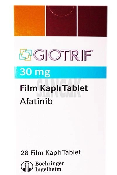 Гіотриф 30мг 28таб (Афатініб) Giotrif від компанії Farmus - фото 1