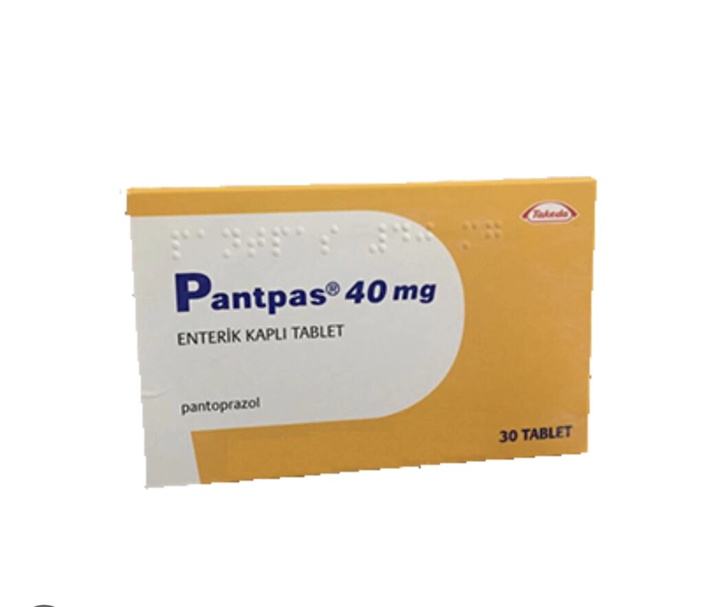 Пантопразол (Pantpas) 40мг, 30таб від компанії iMedis - фото 1