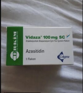 Вайдаза (Азацитідин) 100 мг, 1 флакон
