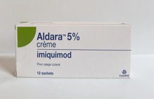 Алдара (Іміквімод) 5%/250мг, 12саше