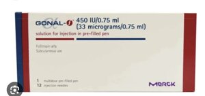 Гонал-Ф (Фоллитропин альфа) 33мкг/0.75мл, 1шп