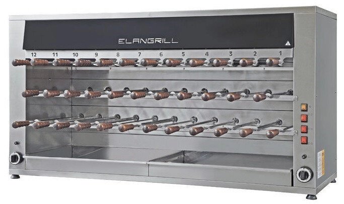 Гриль-чураско CM35E Elangrill (електричний) від компанії PROFTechnika - фото 1