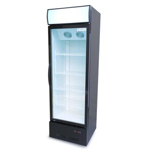 Холодильна шафа BC360BW2LED GoodFood, чорно-біла