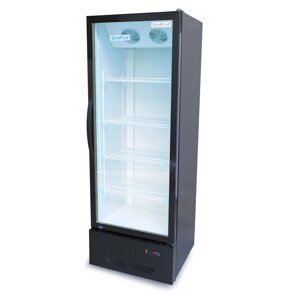 Холодильна шафа BC360NBW2LED GoodFood, чорно-біла