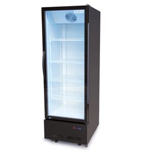 Холодильна шафа BC480NBW2LED GoodFood, чорно-біла