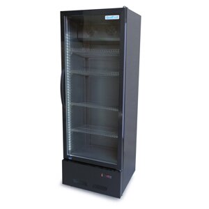 Холодильна шафа BC360NBB2LED GoodFood, чорна