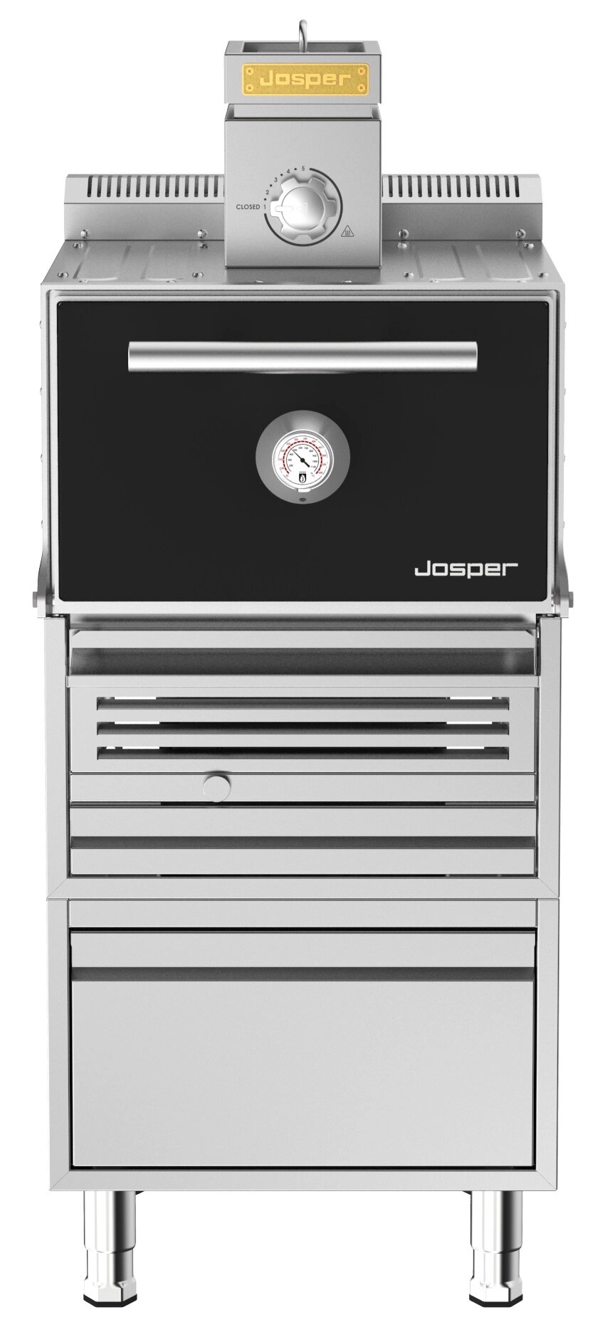 Піч вугільна HJX-PRO-S80-TD Josper від компанії PROFTechnika - фото 1