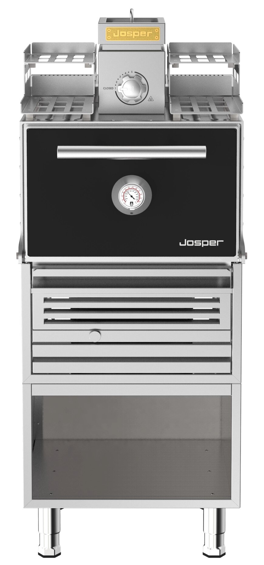 Піч вугільна HJX-PRO-S80-WT Josper від компанії PROFTechnika - фото 1