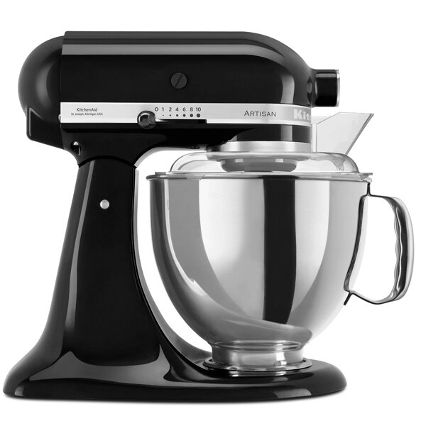 Планетарний міксер Artisan 5KSM175PSEOB KitchenAid (максимальна комплектація) від компанії PROFTechnika - фото 1