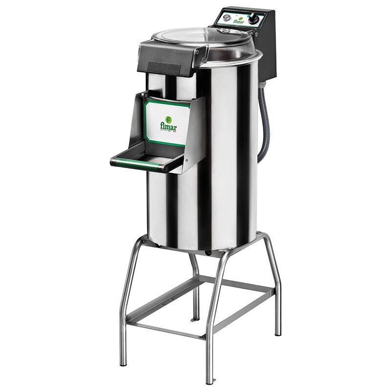 Промислова картоплечистка PPF18 Fimar (380) бічний абразив від компанії PROFTechnika - фото 1