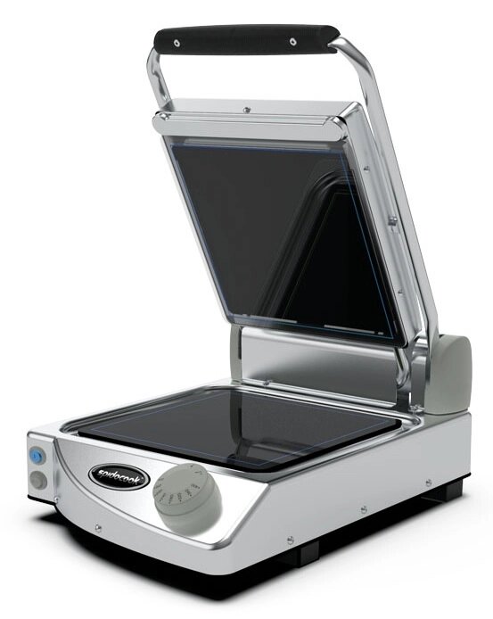 Склокерамічний контактний гриль SP010P Spidocook (притискний) від компанії PROFTechnika - фото 1