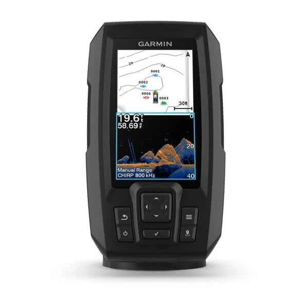 Ехолот-картплоттер Garmin Striker Vivid 4cv з трансд'юсером GT20-TM від компанії Garmin-ukraine - фото 1