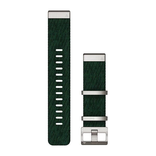 Нейлоновий ремінець Garmin QuickFit 22 для годинника MARQ, темно-зелений від компанії Garmin-ukraine - фото 1