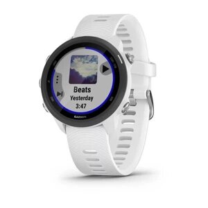 Смарт-годинник Garmin Forerunner 245 Music чорний/білий