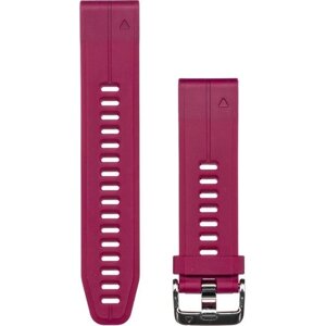 Ремінець Garmin QuickFit 20 для годинників Fenix 5S Plus та Fenix 5S, світло-вишневий