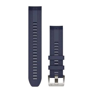 Ремінець Garmin QuickFit 22 для годинників MARQ/MARQ (Gen 2), темно-синій силіконовий