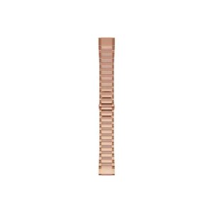 Браслет Garmin QuickFit для годинників Fenix 5s/6s/7s (20 мм) сталевий кольору рожевого золота
