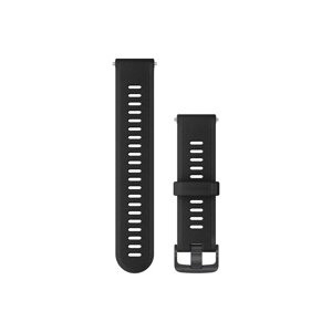 Ремінець Garmin для годинника Forerunner 745 (22 мм) силіконовий чорний