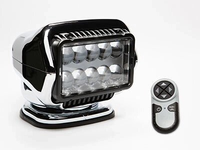 Прожектор GOLIGHT STRYKER LED 30064, хромований корпус від компанії Garmin-ukraine - фото 1