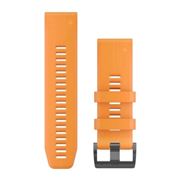 Ремінець Garmin QuickFit 26 для годинників Fenix 5X Plus та Fenix 5X, помаранчевий від компанії Garmin-ukraine - фото 1