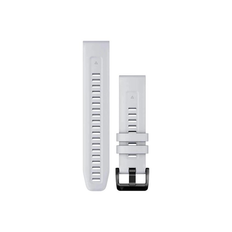 Ремінець Garmin QuickFit для годинників Fenix 5/6/7 та Epix 2 силіконовий кольору білого каменю, 22 мм від компанії Garmin-ukraine - фото 1