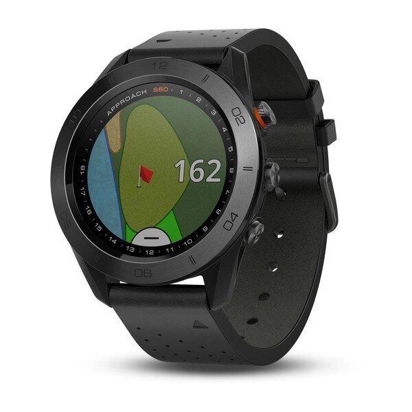 Смарт-годинник для гольфу Garmin Approach S60 Premium чорний від компанії Garmin-ukraine - фото 1