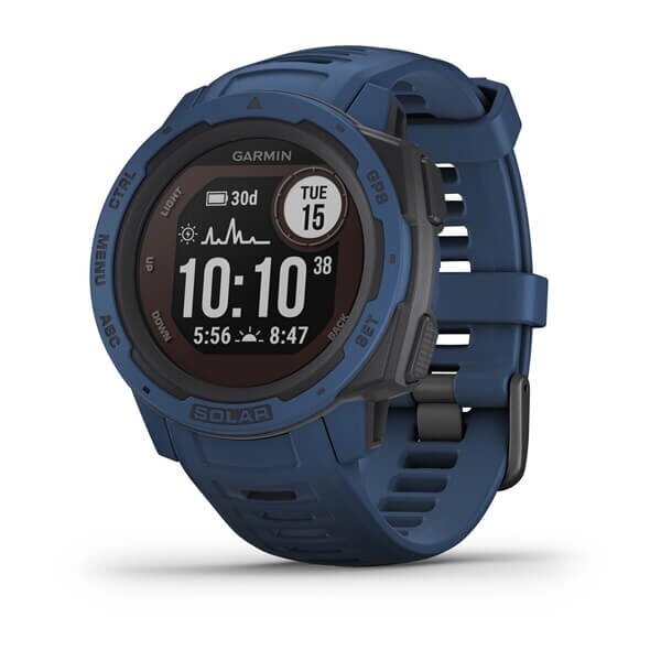 Смарт-годинник Garmin Instinct Solar Tidal Blue від компанії Garmin-ukraine - фото 1