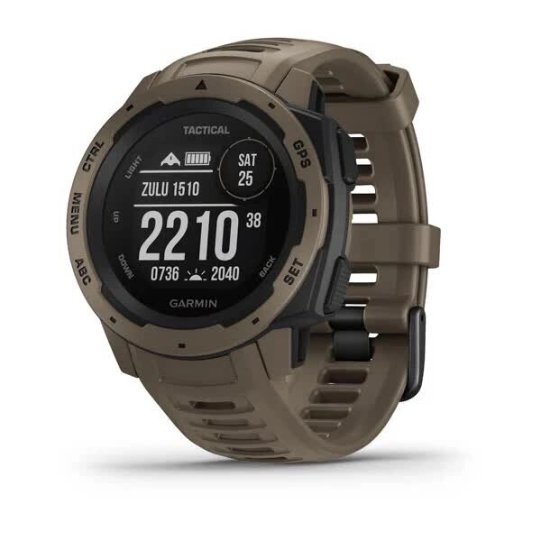 Смарт-годинник Garmin Instinct Tactical коричневий від компанії Garmin-ukraine - фото 1