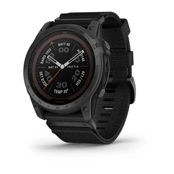 Смарт-годинник Garmin Tactix 7 Pro Edition чорний з нейлоновим ремінцем від компанії Garmin-ukraine - фото 1